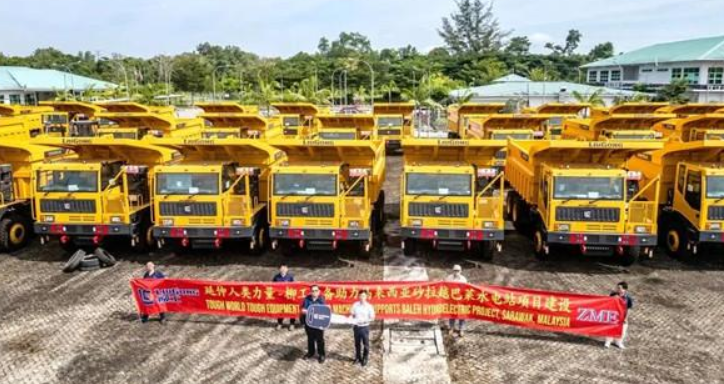 柳工百台设备助力马来西亚某水电站项目